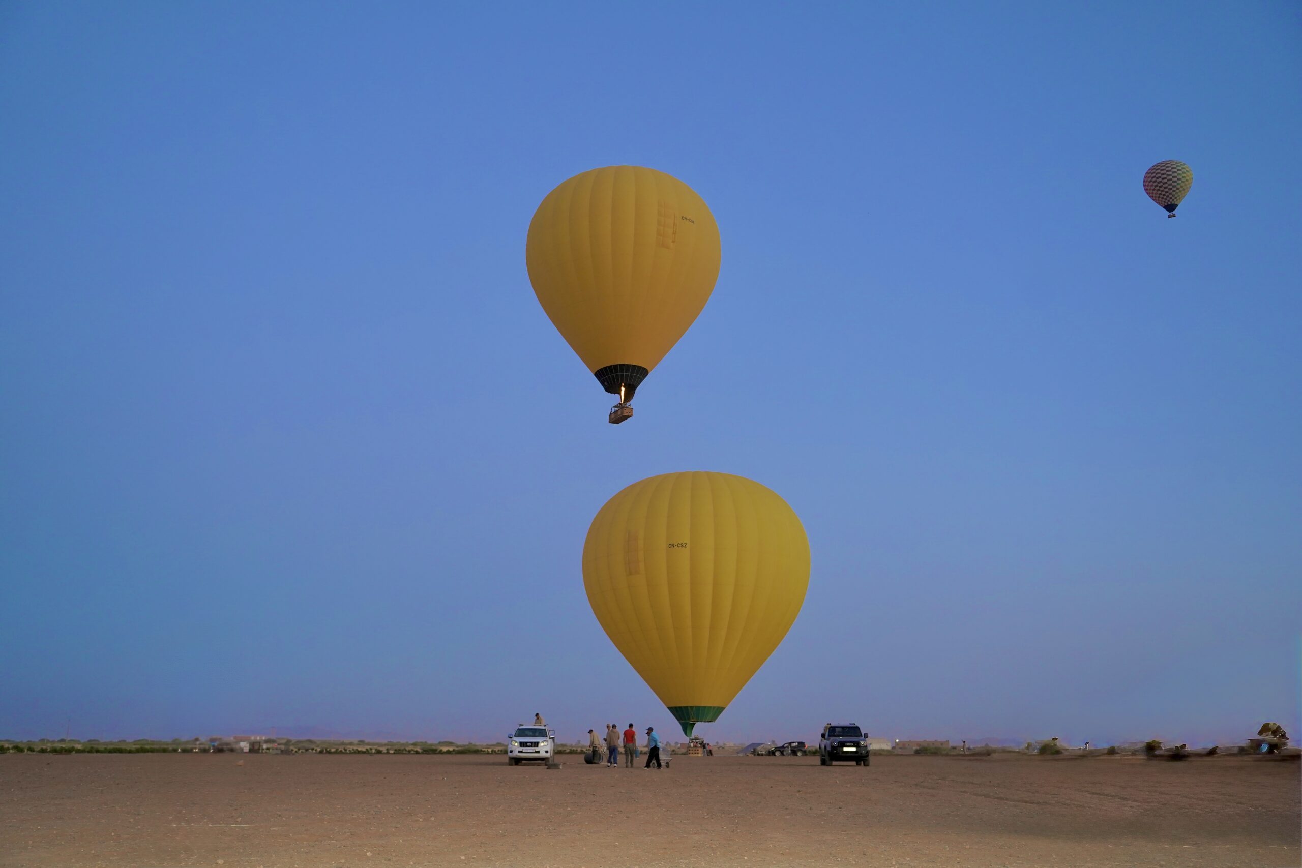 M-Ballooning Marrakech flight moment 6