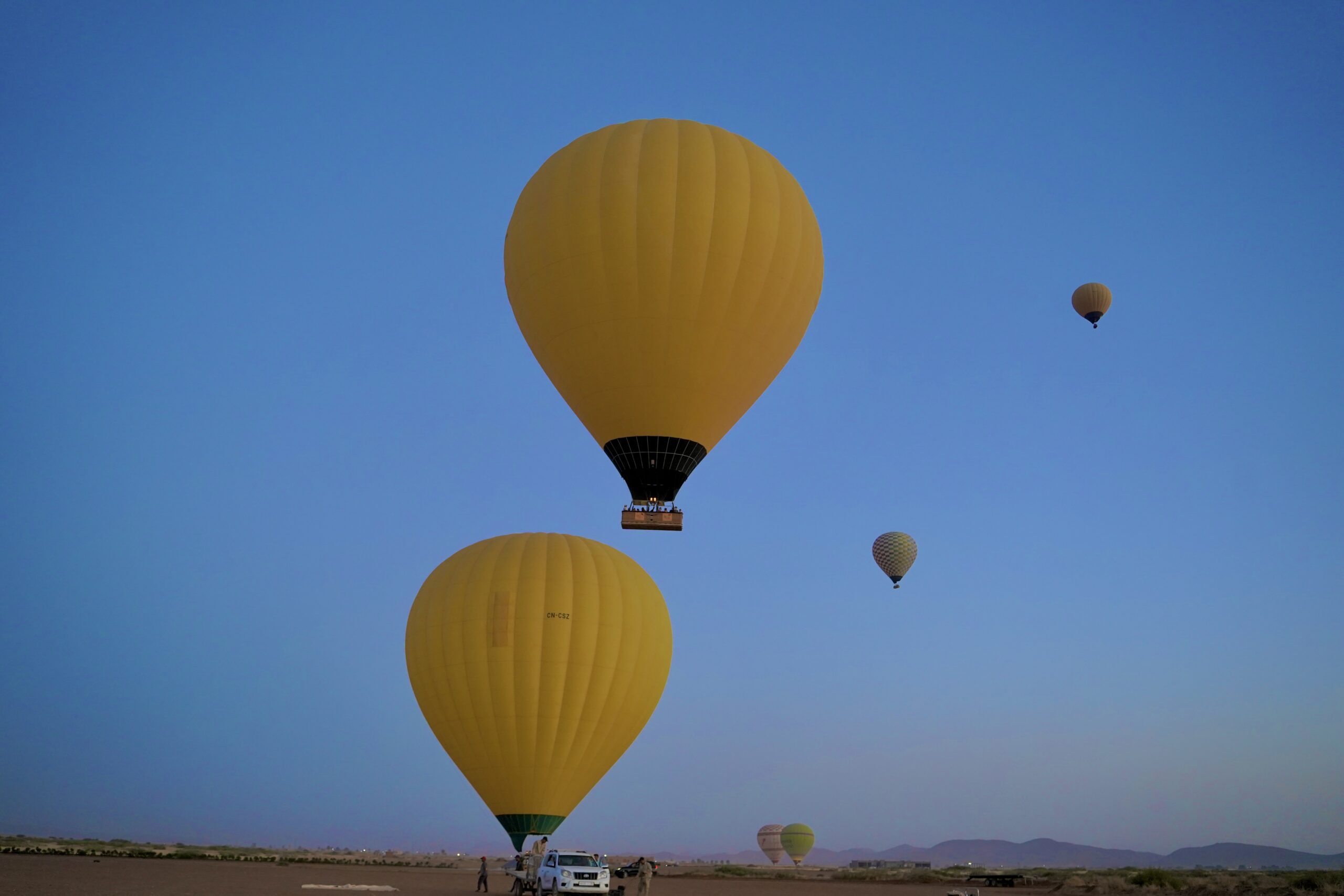M-Ballooning Marrakech flight moment 5