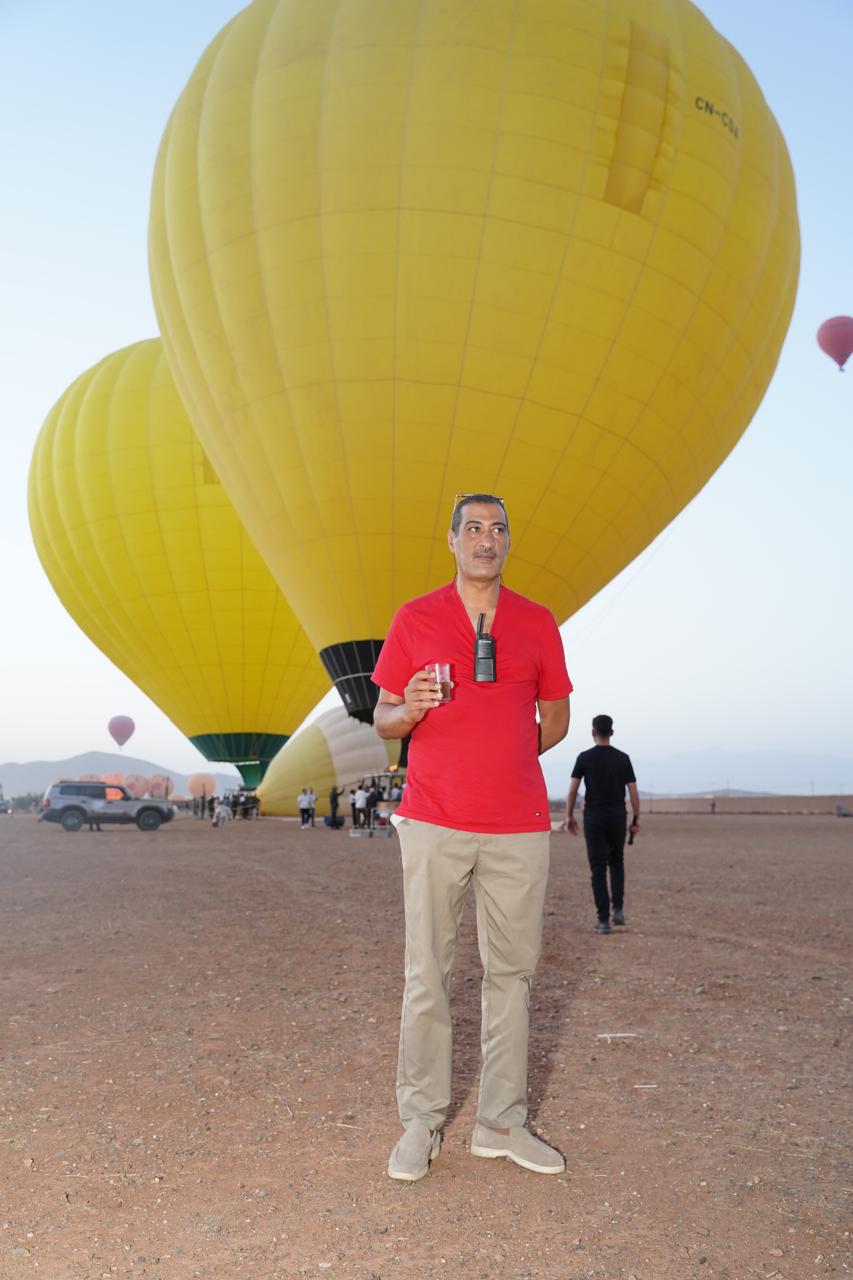 M-Ballooning Marrakech hot air balloon flight moment 26